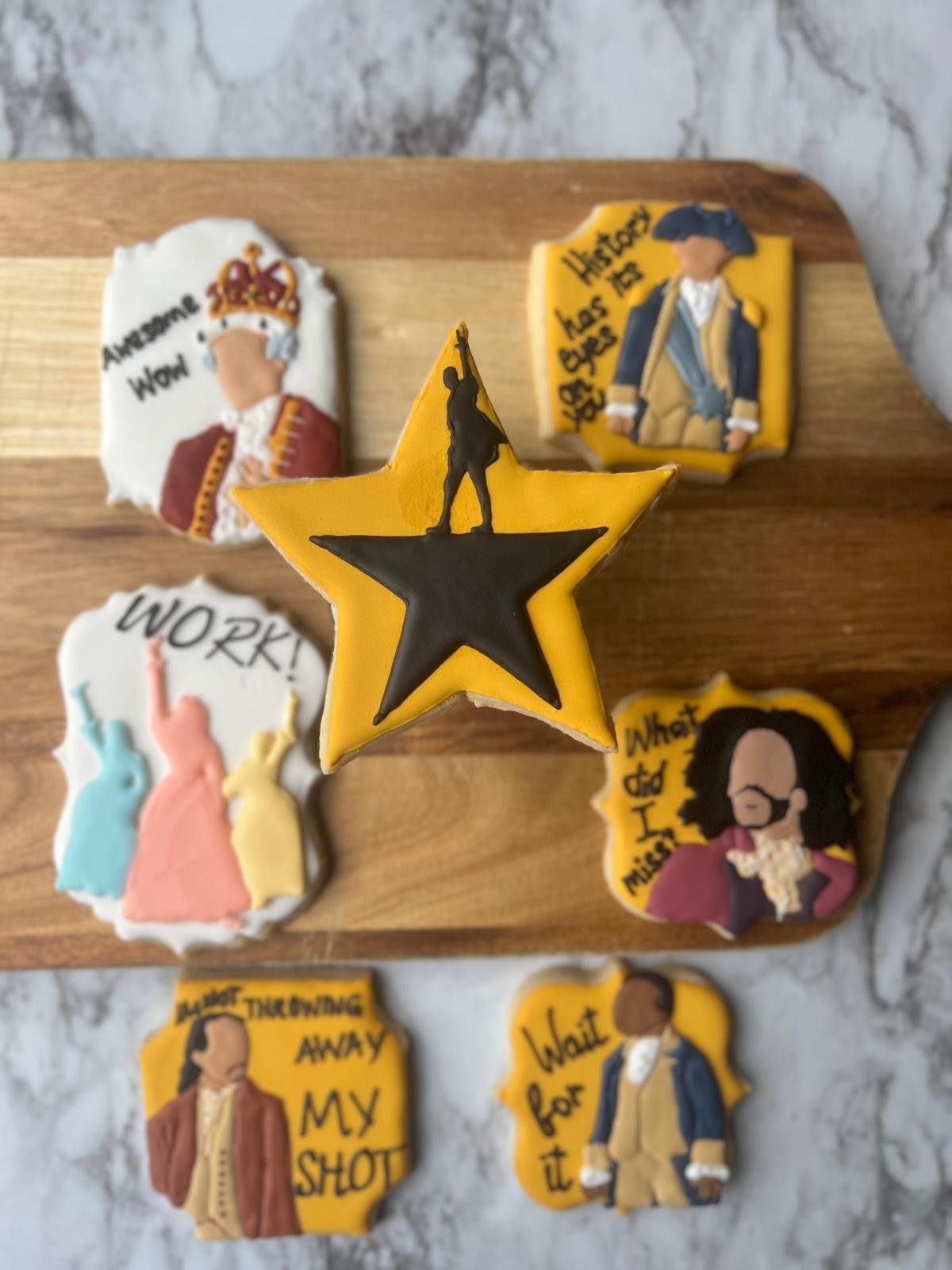 Hamilton Logo Cookie